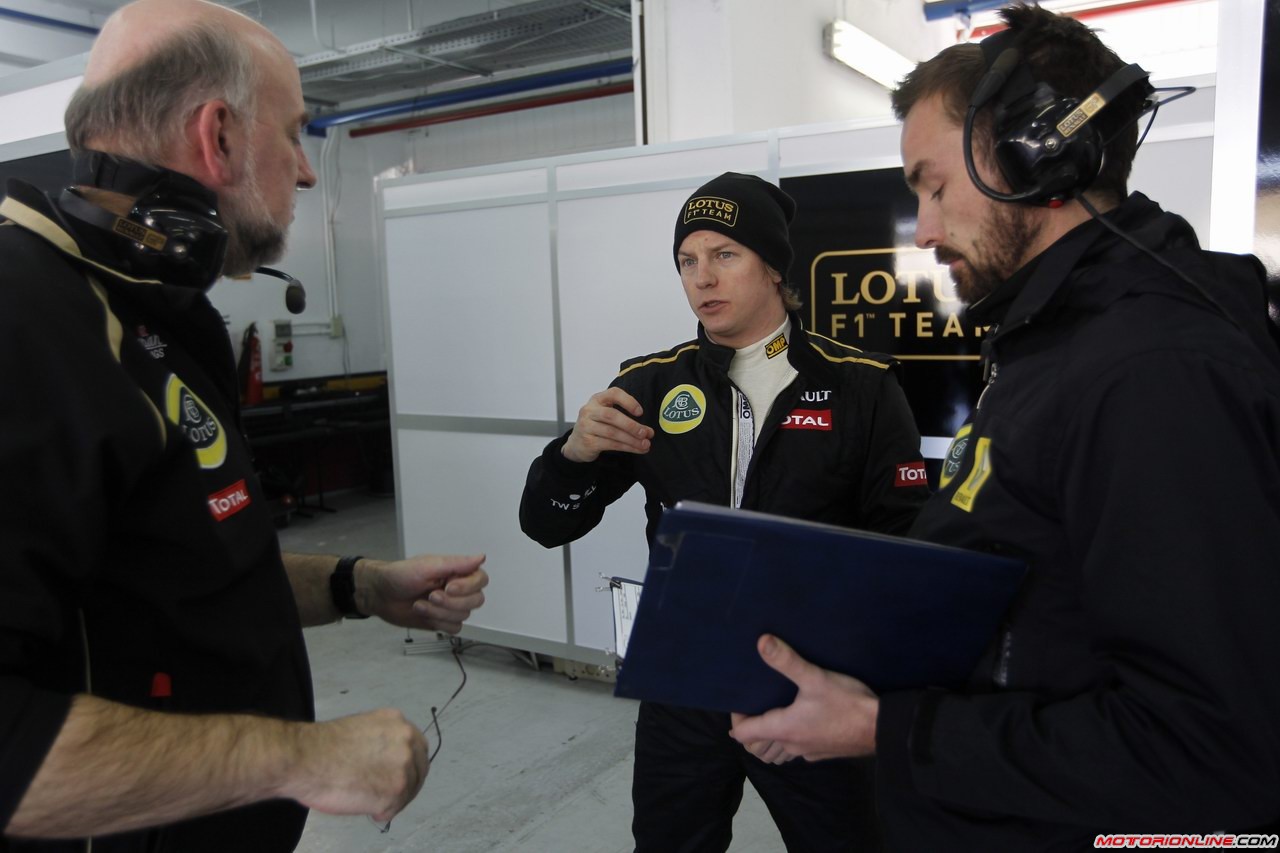 Raikkonen Test Valencia